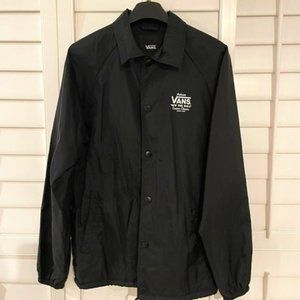 Vans Black Windbreaker Jacket